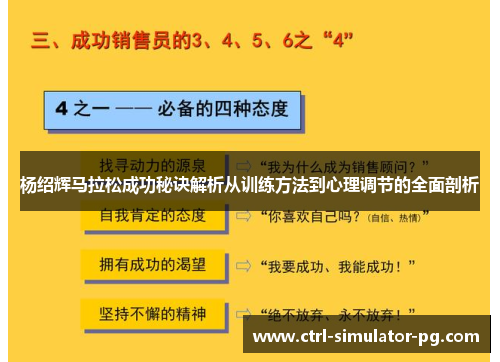 杨绍辉马拉松成功秘诀解析从训练方法到心理调节的全面剖析